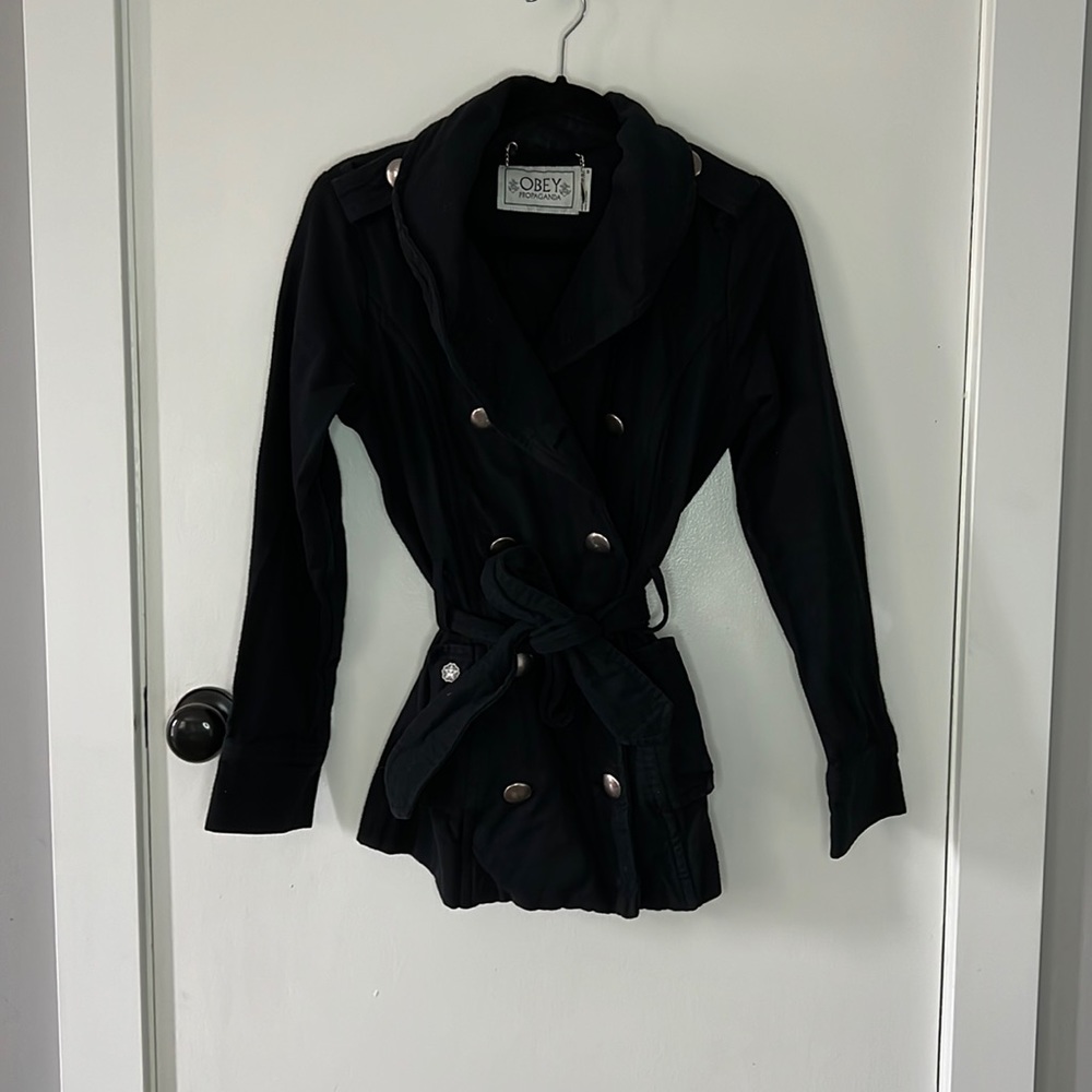 Womens Obey pea coat